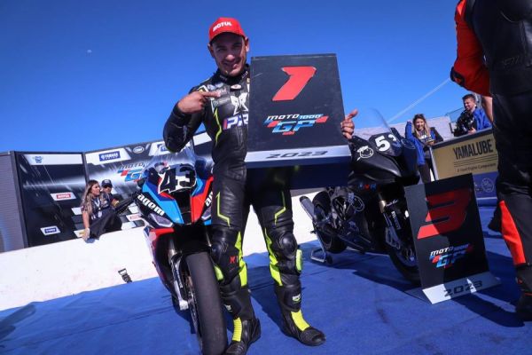 Imagem referente a notícia: Moto 1000 GP: Vitória de ponta a ponta de Gandola na abertura da GP 1000