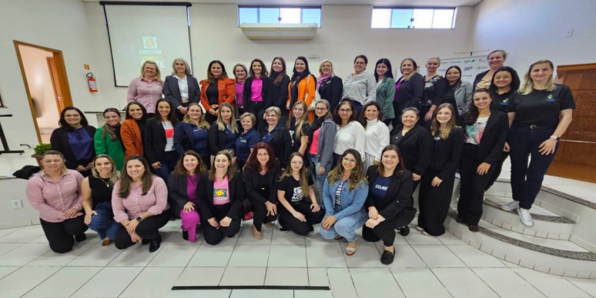 Caciopar Mulher fortalece presença feminina nas associações comerciais