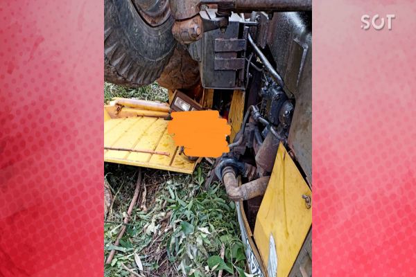 Trabalhador morre em acidente com trator as margens da BR-369 em Mamborê