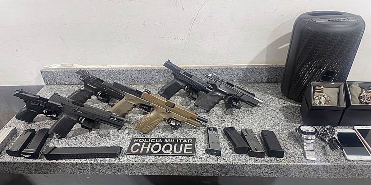 Ação Policial resulta na prisão por porte ilegal de arma de fogo e comércio de armas