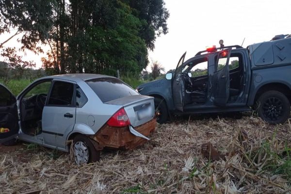 Operação Horus Intercepta Veículo com Contrabando em São José das Palmeiras