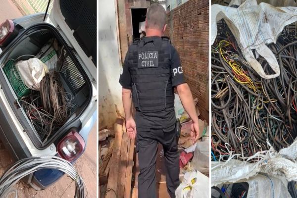 Operação conjunta da PC, PM e GM combate a receptação e compra ilegal de cobre em Cascavel