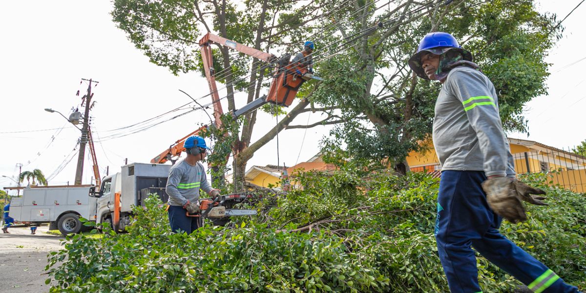 Temporais com ventos fortes afetam rede de energia com cada vez mais intensidade