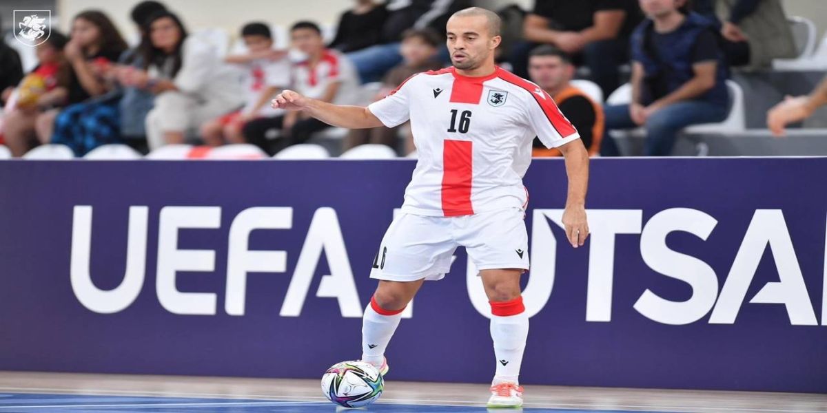 Fixo do Cascavel Futsal é convocado para a Seleção da Geórgia nas qualificatórias da Copa do Mundo