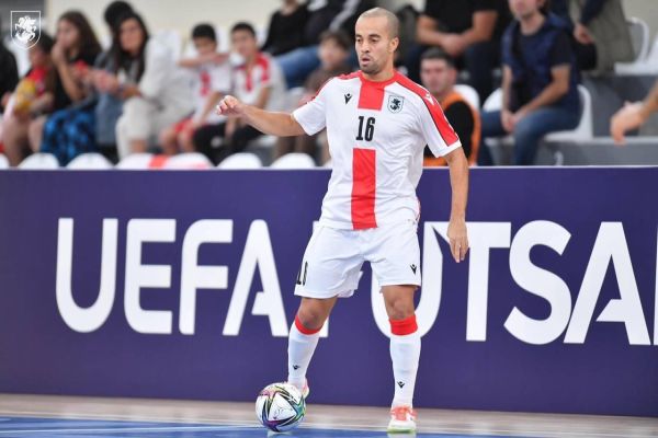Imagem referente a notícia: Fixo do Cascavel Futsal é convocado para a Seleção da Geórgia nas qualificatórias da Copa do Mundo