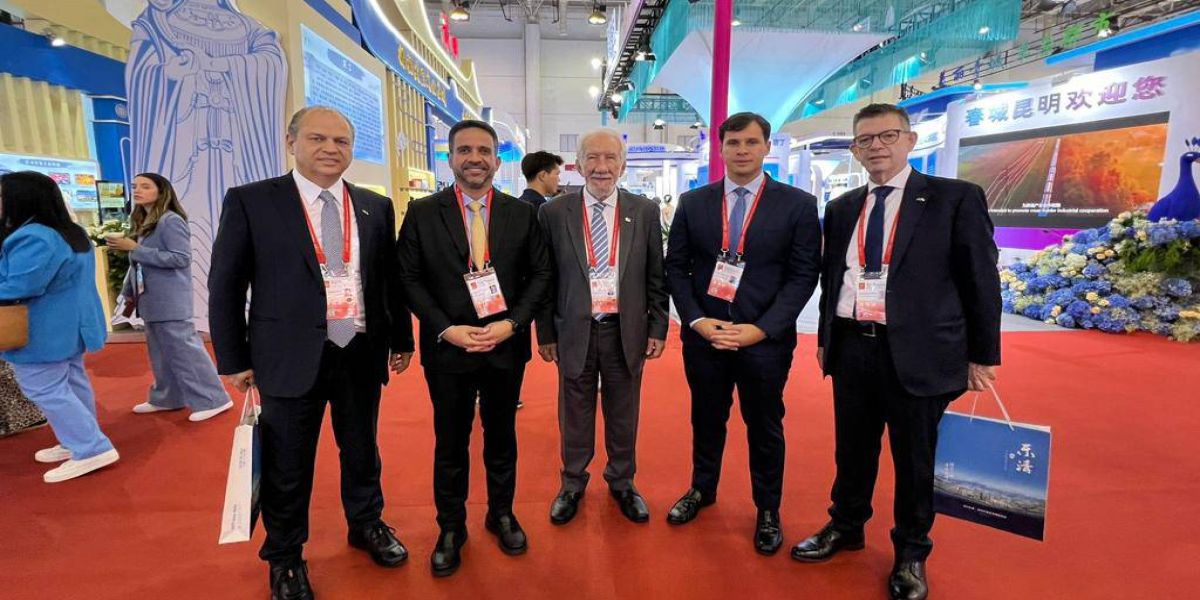 Governo inicia mais uma missão internacional com visita a feira de negócios na China