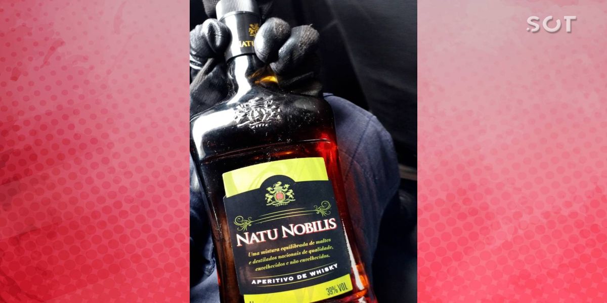 Não deu boa! Homem preso após furtar garrafa de bebida em supermercado no Bairro Periolo