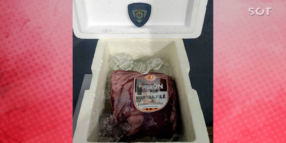 Homem é detido pela GM após tentar furtar carne em supermercado no Bairro Periolo