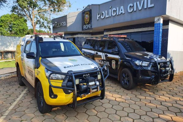 Polícia Civil e Militar prendem traficante foragido e condenado a 9 anos de prisão no oeste do PR