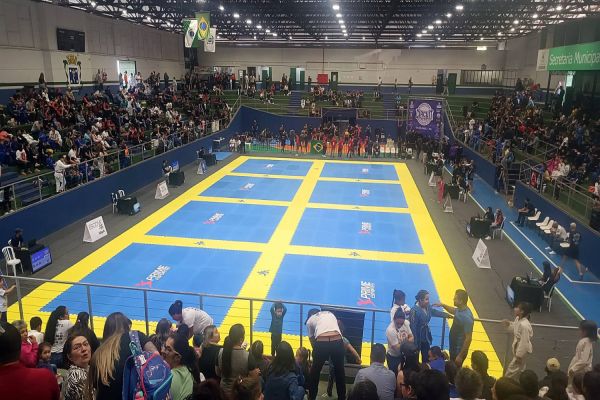 Cascavel recebe Circuit Brazilian Jiu-Jitsu com atletas de diversas faixas etárias e nacionalidades