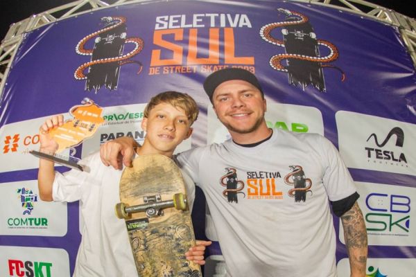 Atletas que participaram da Seletiva Sul conquistam vaga para o Campeonato Brasileiro de Skate