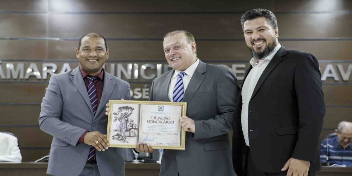 ​Médico Marcos Antonio Tomasetto agora é cidadão honorário de Cascavel