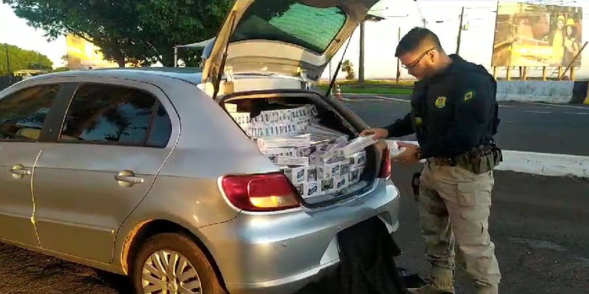 Noite agitada: PRF apreende cargas de eletrônicos, cigarros e maconha em intervalo de 8h no Paraná