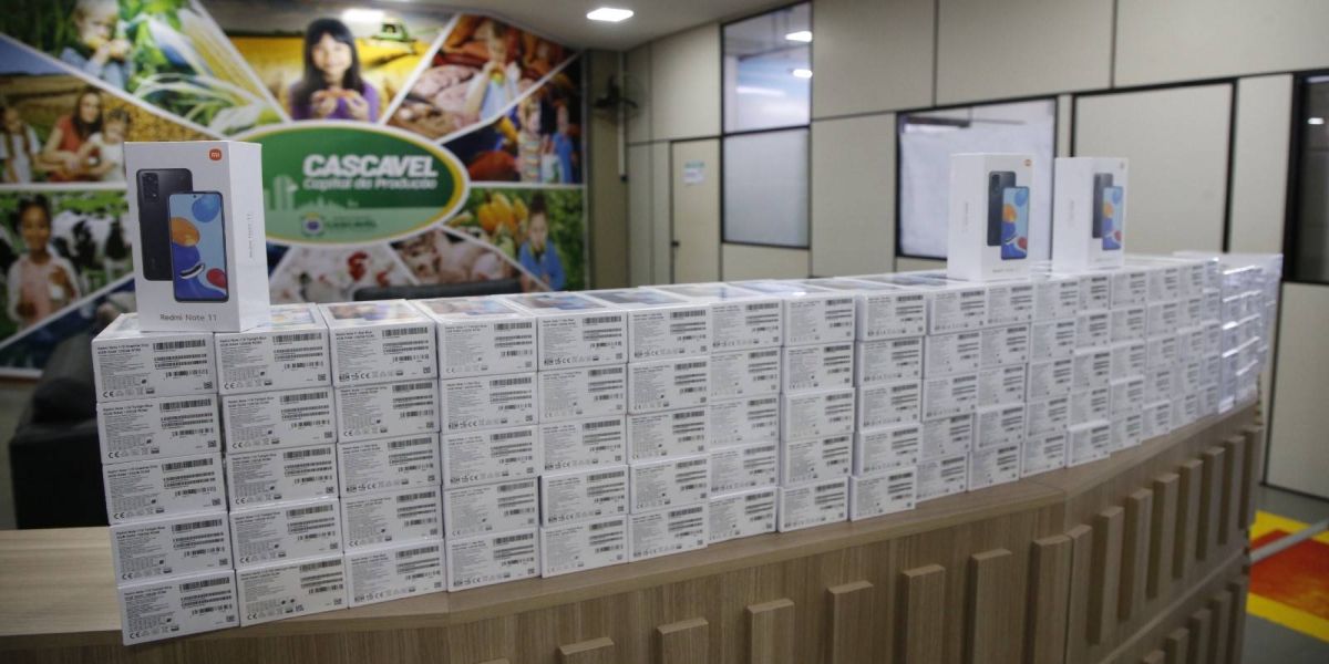 Guarda Municipal recebe 116 smartphones 5G da Receita Federal
