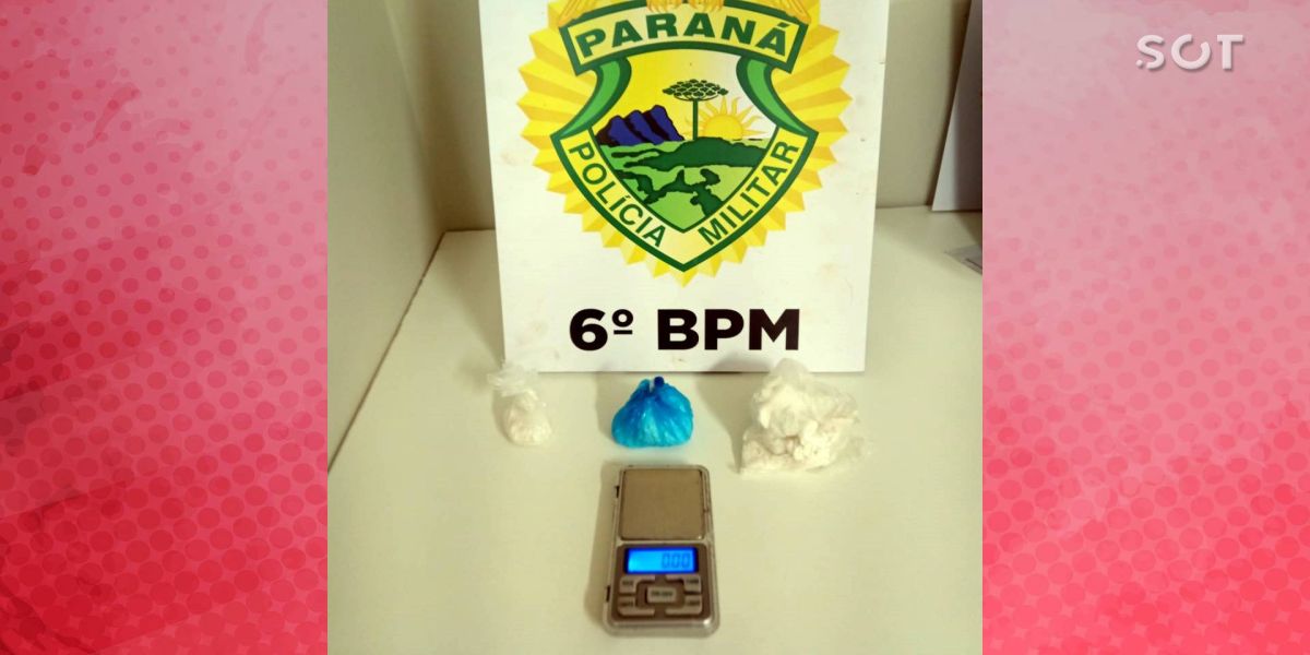 PM prende quatro suspeitos de tráfico de drogas após disparos de arma de fogo em Cascavel