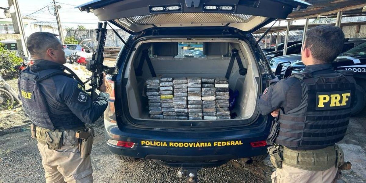 Em 8 meses e meio, PRF já apreendeu mais drogas do que em todo 2022 no Paraná