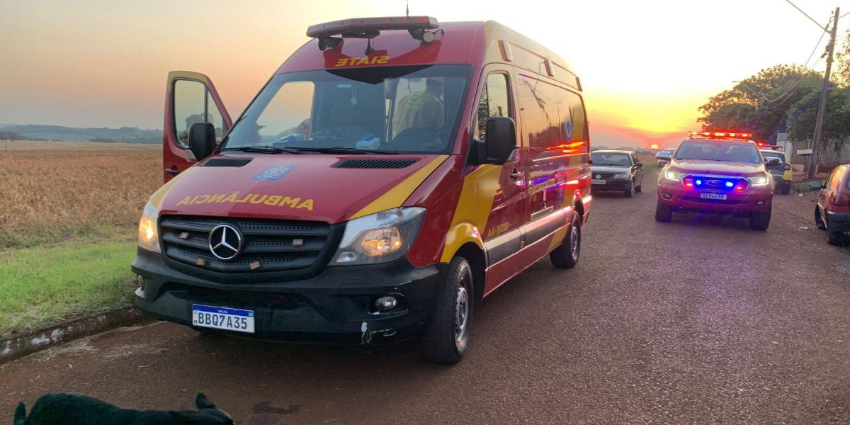 Homem de 40 anos é alvejado por disparos de arma de fogo no Bairro Cascavel Velho