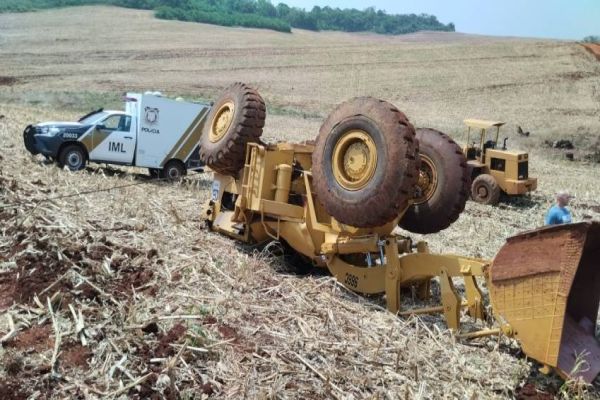Trabalhador perde a vida em acidente com carregadeira em fazenda de Lindoeste
