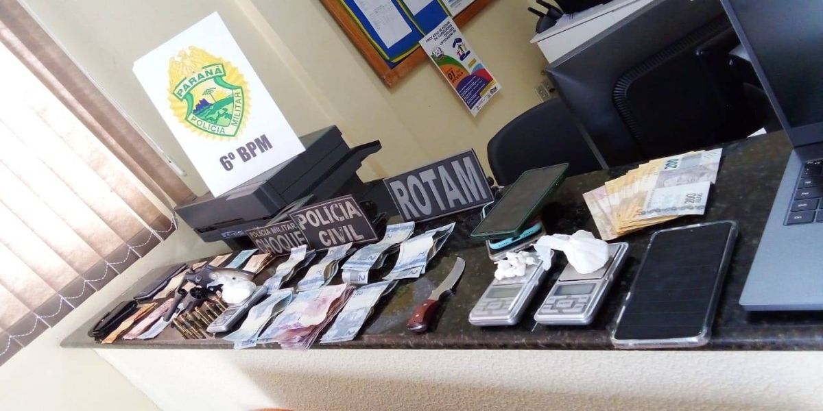 Operação Policial resulta em prisões e apreensões de drogas e armas em Catanduvas