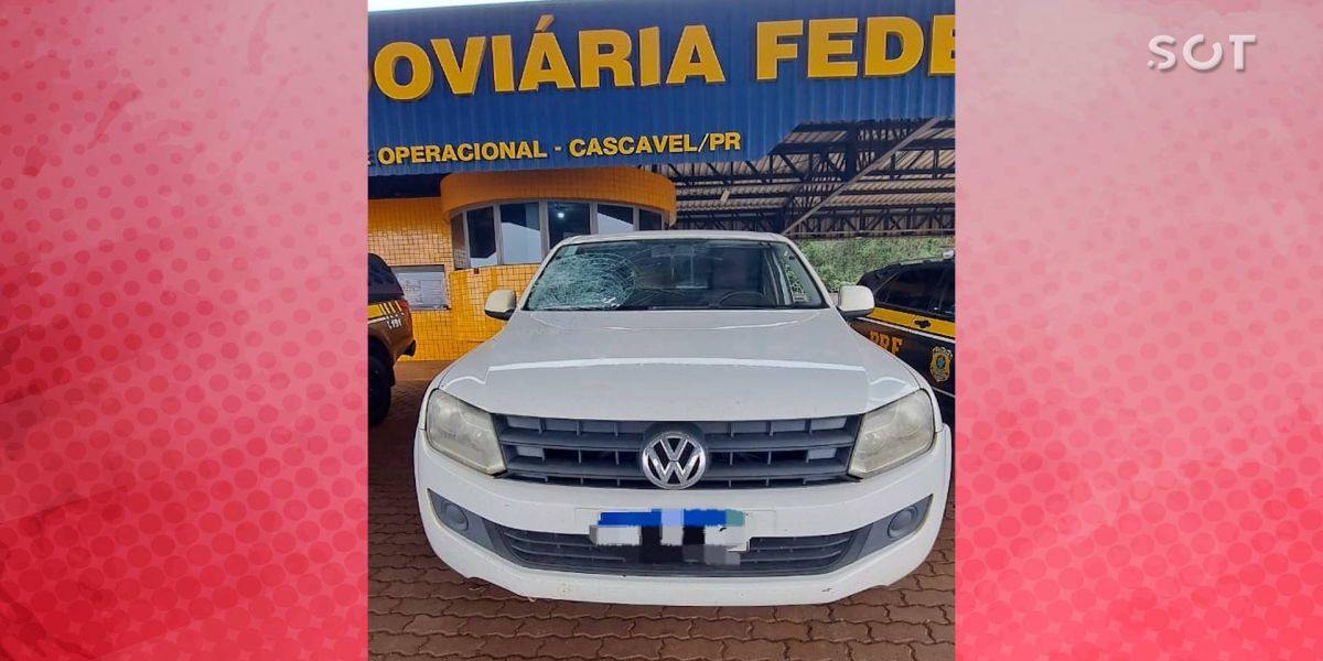 Homem é detido pela PRF por dirigir veículo furtado e suspeita de receptação na BR-369 em Cascavel