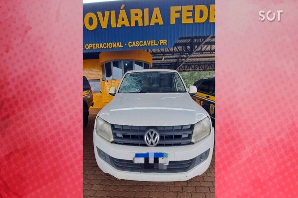 Homem é detido pela PRF por dirigir veículo furtado e suspeita de receptação na BR-369 em Cascavel