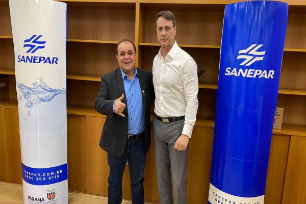 Batatinha e Presidente da Sanepar discutem demandas para a Região Oeste