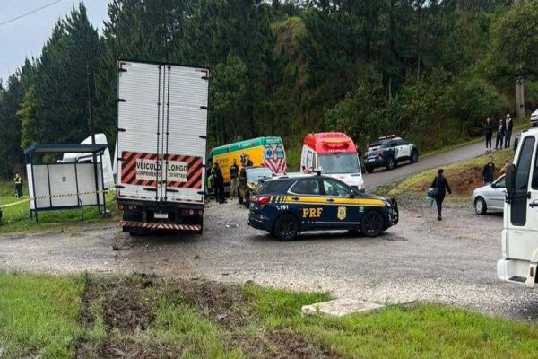 Motorista morre baleado após briga de trânsito na BR-116 no Paraná