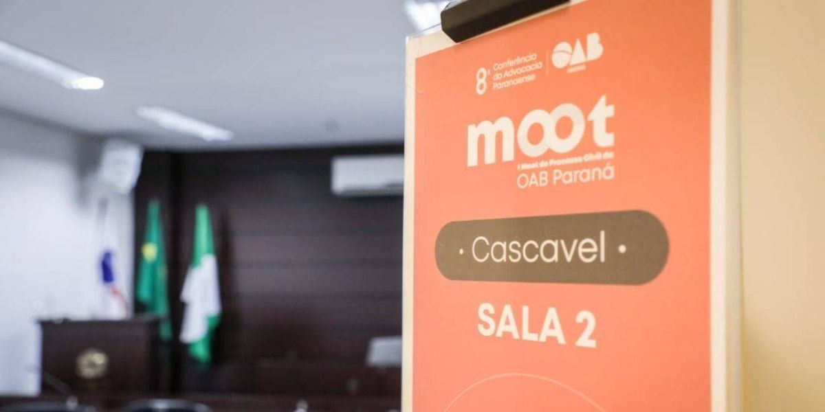 Equipes de Cascavel estão nas oitavas de final do I Moot de Processo Civil