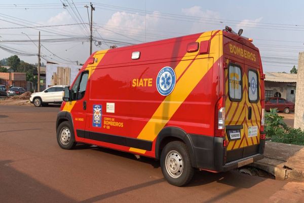 Criança de 4 anos é atropelada por moto no Bairro Interlagos em Cascavel