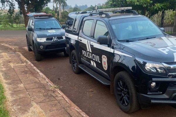 Imagem referente a notícia: Operação Policial desarticula associação criminosa de tráfico de drogas em Nova Santa Rosa