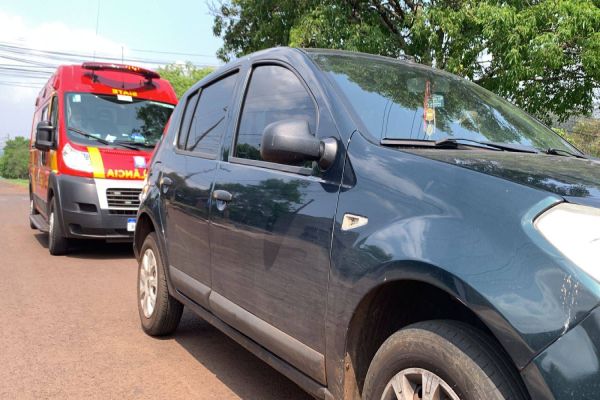 Adolescente de 17 Anos fica ferido em acidente de trânsito na Avenida das Américas