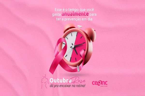 Outubro Rosa reforça a importância dos cuidados com a saúde da mulher