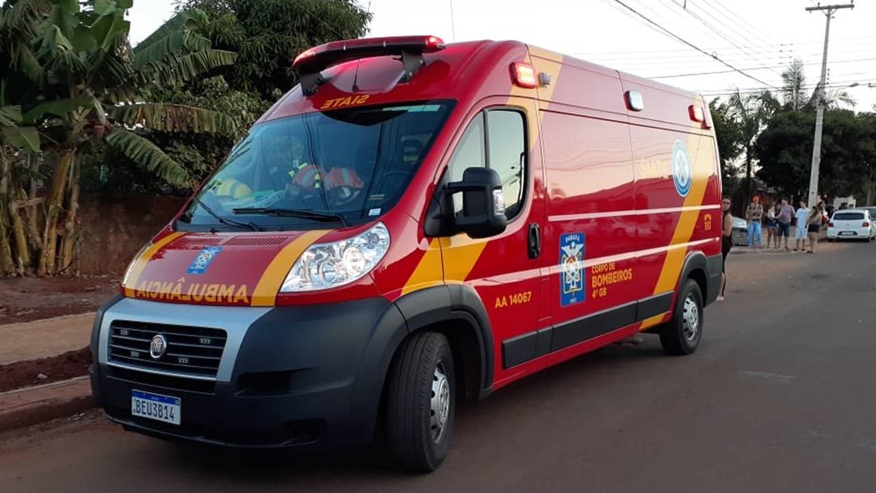 Criança de 6 anos é atropelada no Bairro Morumbi em Cascavel
