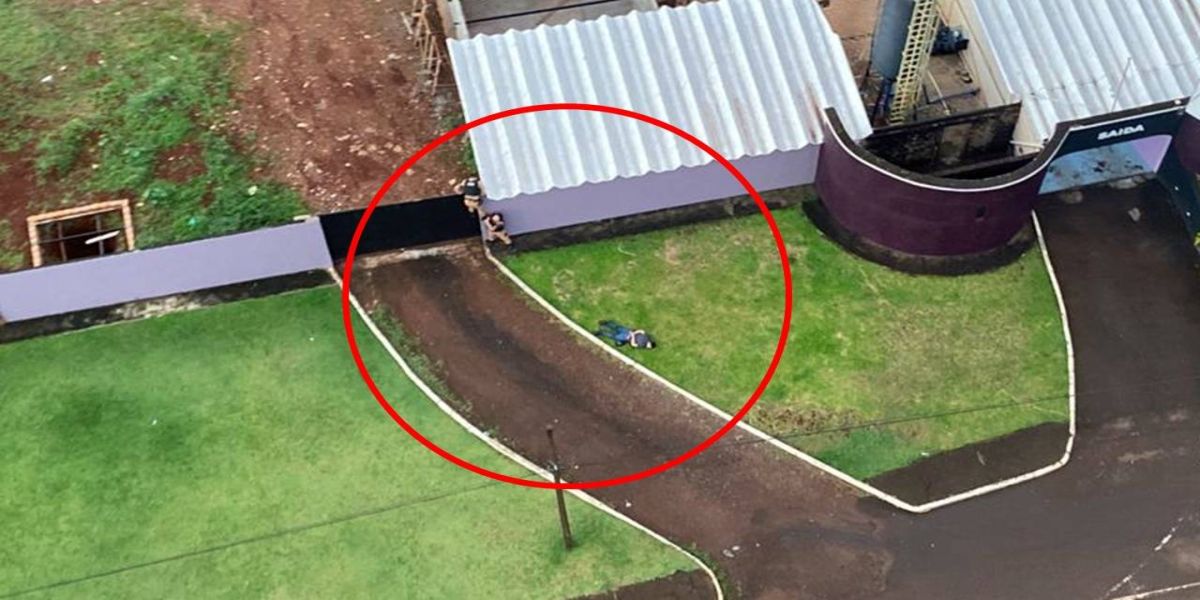 Helicóptero Falcao 12 auxilia na prisão de suspeito de contrabando em ação conjunta com a ROTAM