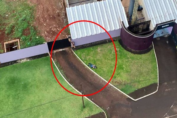 Imagem referente a notícia: Helicóptero Falcao 12 auxilia na prisão de suspeito de contrabando em ação conjunta com a ROTAM