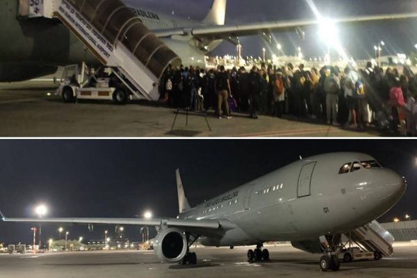 Primeiro avião da FAB deixa Israel com 211 brasileiros e chega a Brasília