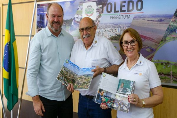Governador do Rotary Distrito 4640: “Projetos da municipalidade enchem os olhos do mundo”