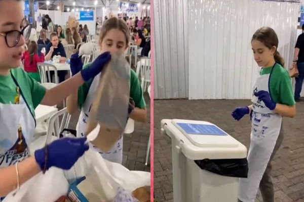 Festa da Padroeira: Grapa recolhe mais de 500 kg de materiais recicláveis durante o evento