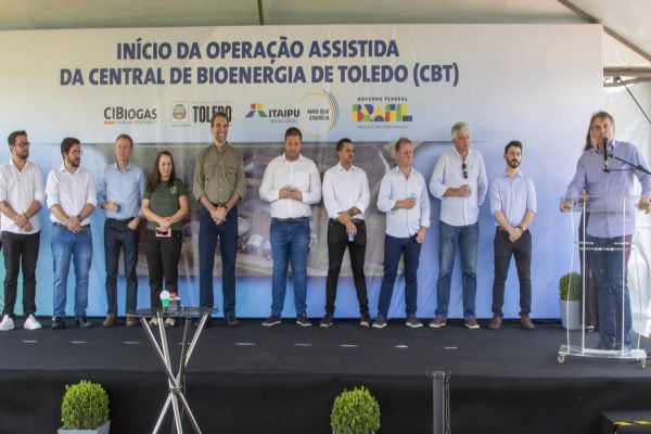 Imagem referente a notícia: Toledo ganha Central de Bioenergia movida a dejetos da suinocultura