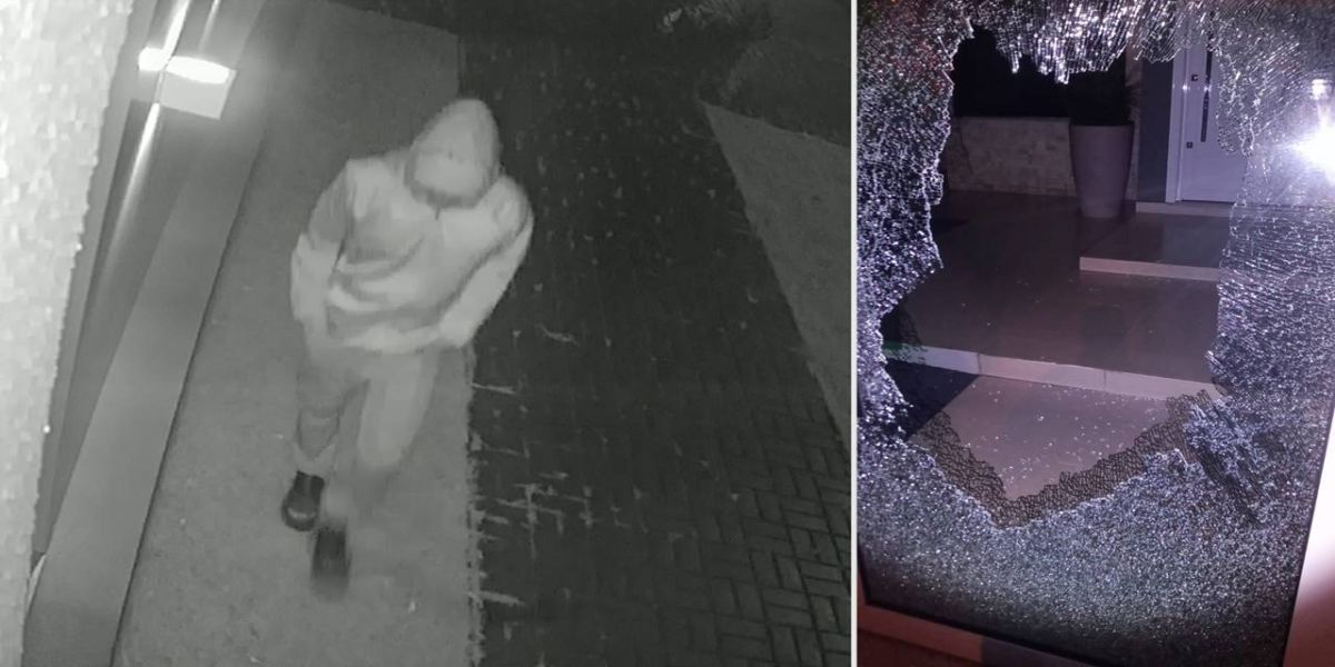 Tentativa de furto e vandalismo em imóvel é frustrada por sistema de alarme no Bairro Universitário