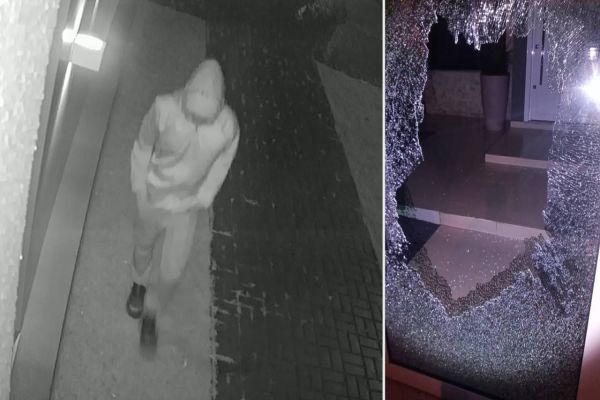 Imagem referente a notícia: Tentativa de furto e vandalismo em imóvel é frustrada por sistema de alarme no Bairro Universitário