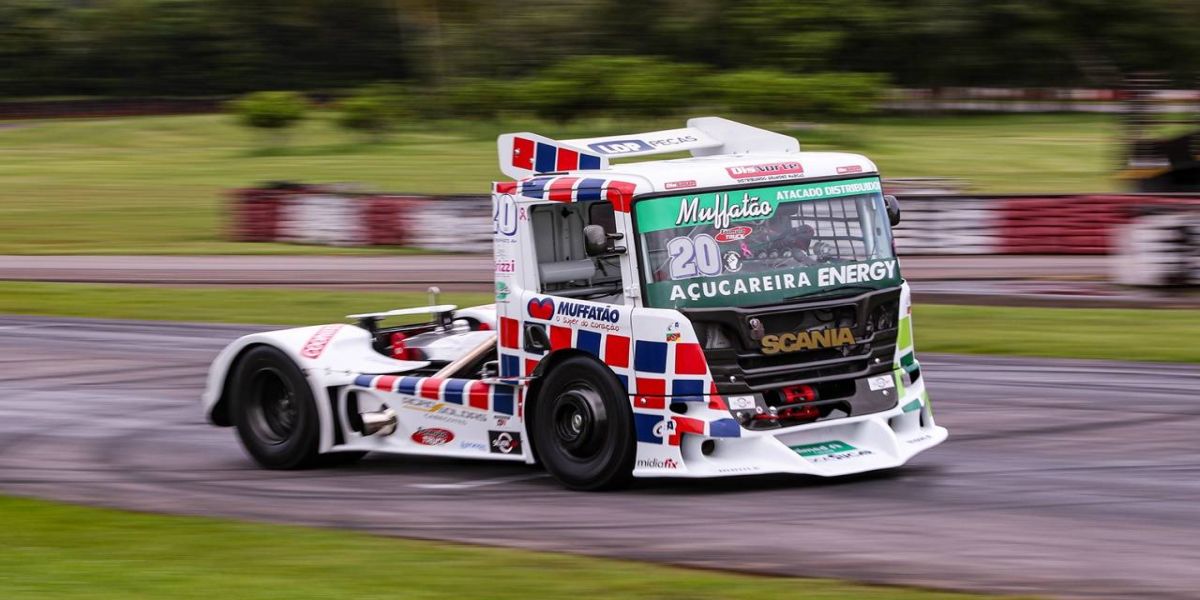 Pedro Muffato faz quarto e segundo nas corridas da Fórmula Truck em Guaporé