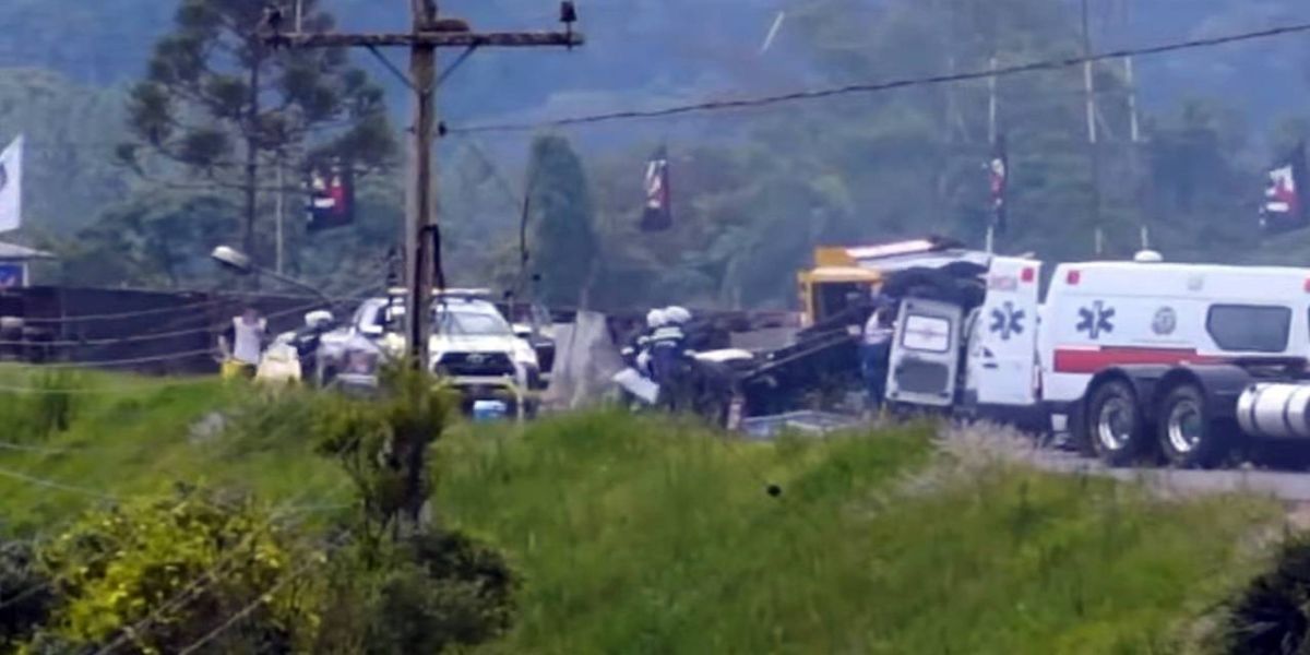 Piloto paranaense escapa ileso de grave acidente em etapa da Fórmula Truck em Guaporé