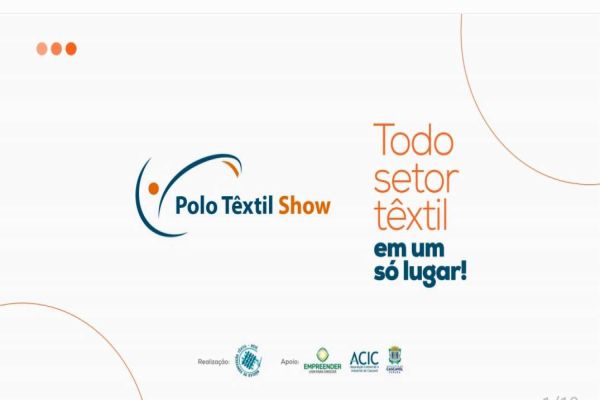 1ª Polo Têxtil Show vai ser realizada de 19 a 21 em Cascavel