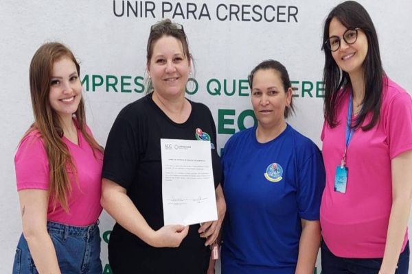 Empreender entrega alimentos arrecadados em Fórum ao Cemic
