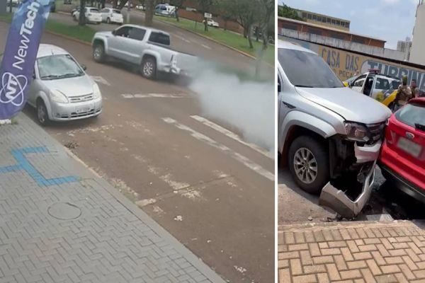 Imagem referente a notícia: Perseguição policial termina em prisão e apreensão de contrabando em Cascavel