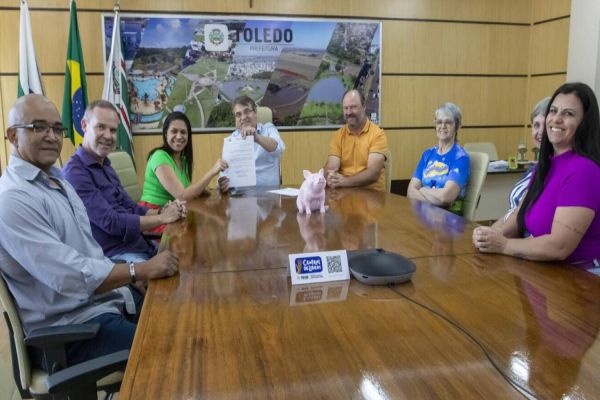 Executivo de Toledo sanciona lei que declara utilidade pública municipal da Funet