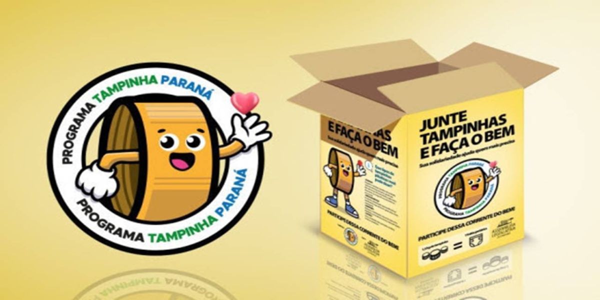 Projeto que institui Programa Tampinha Paraná é sancionado pelo governador Ratinho Junior