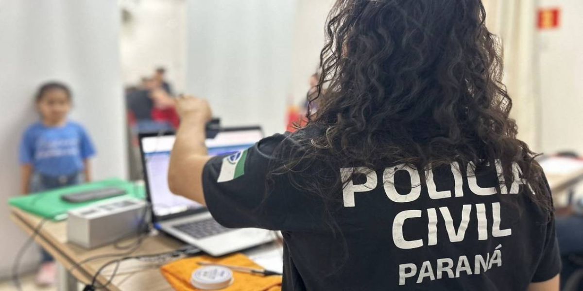Polícia Civil leva serviços gratuitos a 400 alunos em escolas especiais em Cascavel