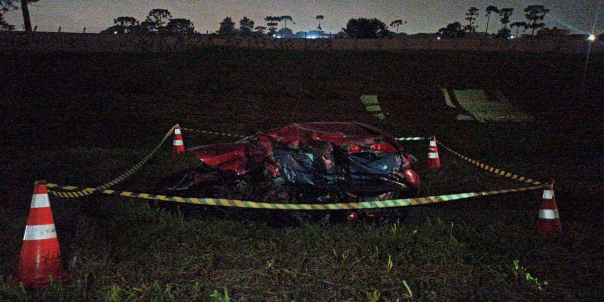 Quatro pessoas morrem e duas ficam em estado grave após gravíssimo acidente na BR-116 em Curitiba